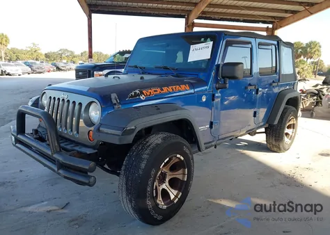 2010 Jeep Wrangler Unlimited Sport из США, поврежденный, VIN 1J4BA3H10AL214288